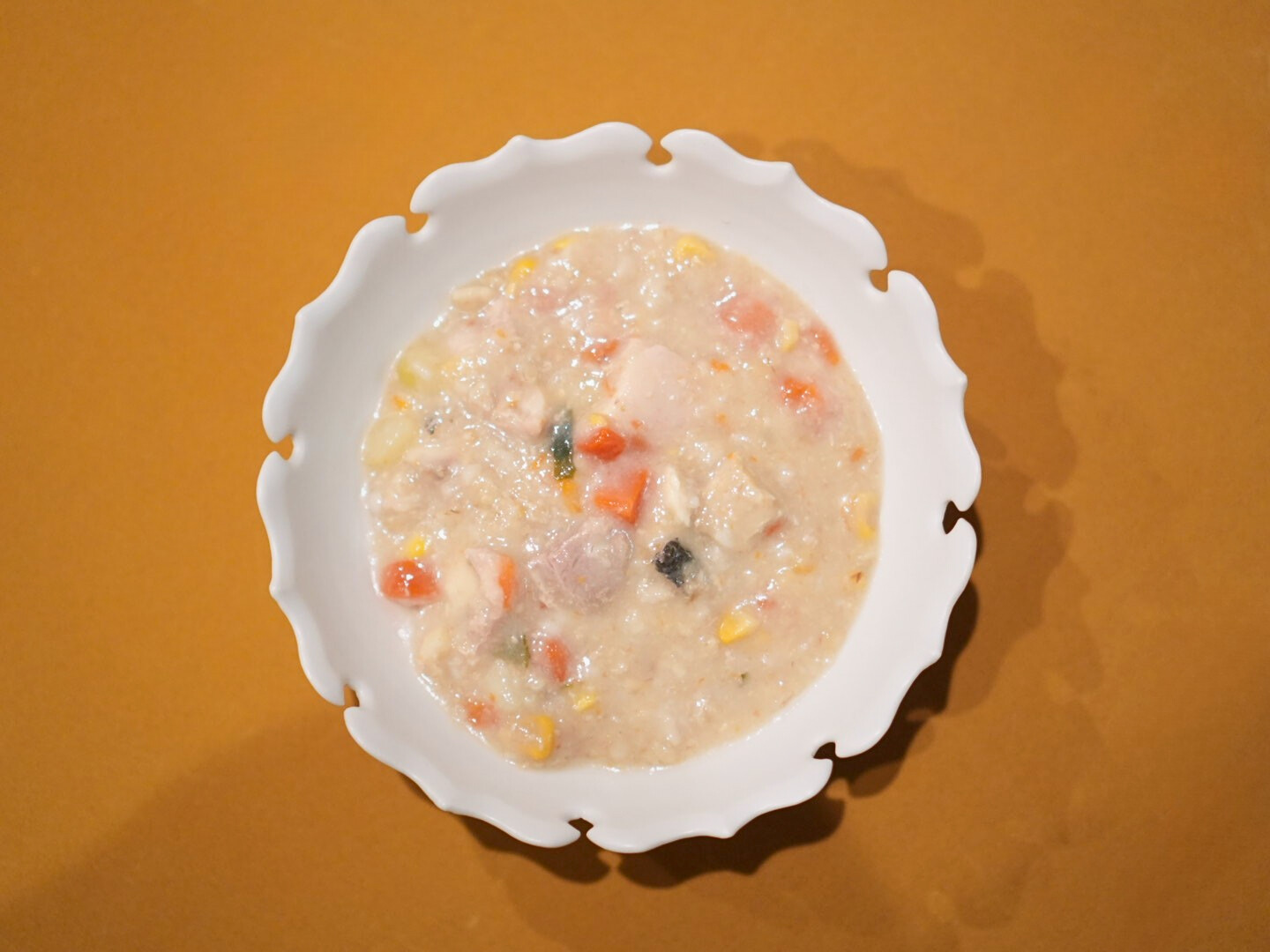 白身魚のトマトクリーム煮